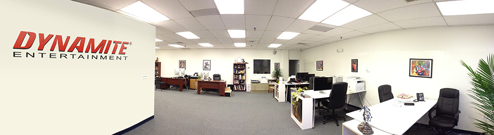 The Dynamite Entertainment office